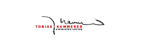 Rote schrift mit schwarzer Unterschrift